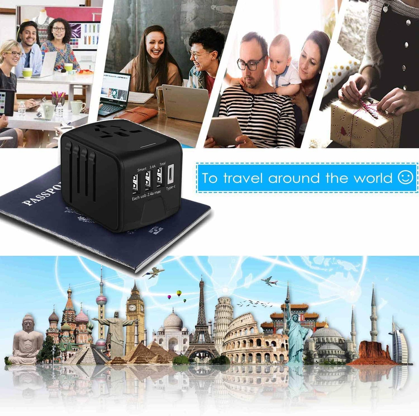 All-in-one Universal Travel Adapter – All-in-one Universal | Travel A… –