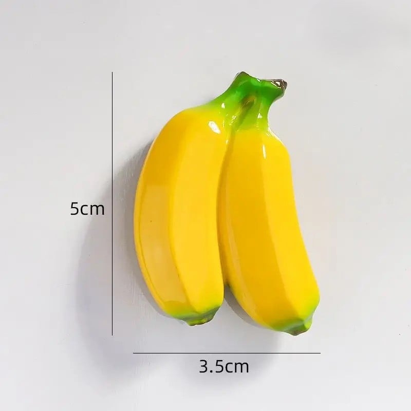 Cute 3d Fruit Fridge Magnets – Cute Fruit | Fridge Magnets | Everyday… – 🔹 3d