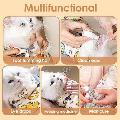 Cat Grooming Wrap – Grooming Wrap | Best Value | Everyday Use – Guaranteed |