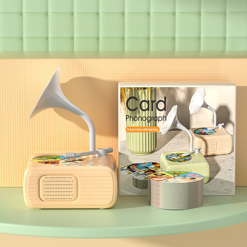 Kids Phonograph Story Machine With 99 Cards – Kids Phonograph | Story… – 🎶
