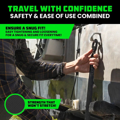Retractable Boat Trailer Tie Down Straps 2PK | Buy X Get X FREE