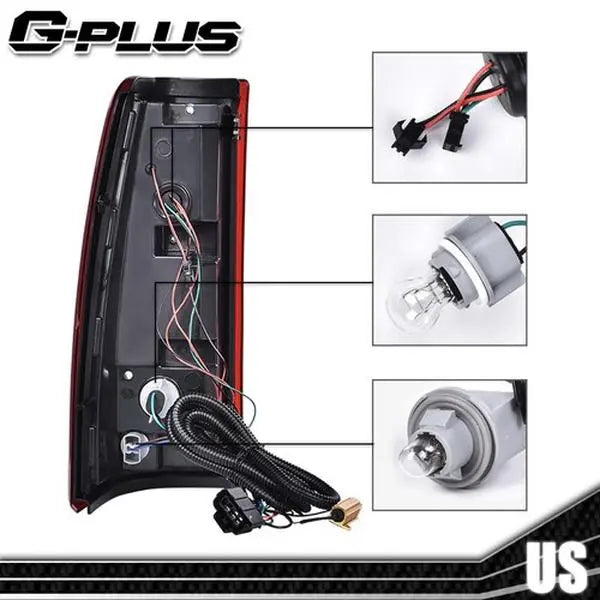 LED Tail Lights for 1999–2006 Chevy Silverado & GMC Sierra – Pair