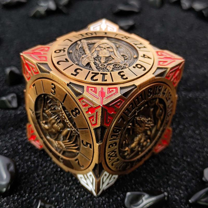 In-1 Metal Dnd Fidget Spinner Dice – 7-in-1 Metal | Fidget Spinner … – 🎲 The
