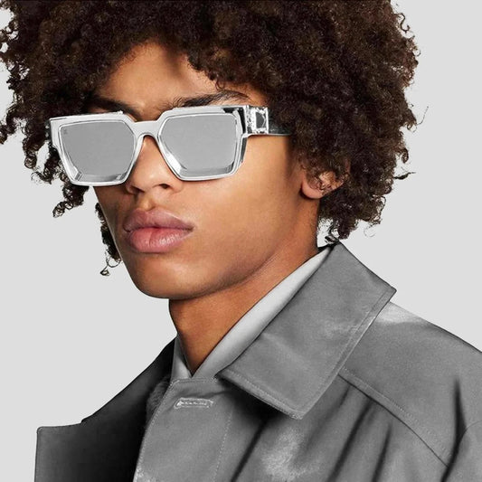 Carbon Fiber Square Sunglasses – Polarized Lenses, Aerospace-grade Li… – ✨ Born