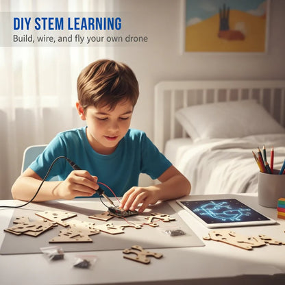Kids Diy Wooden Drone Building Kit – Kids Wooden | Drone Building | K… –