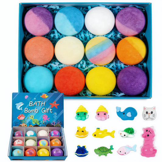 Kids Bath Bombs With Surprise Animal Toys Inside – Natural, Mega Bubb… – ❤️ All