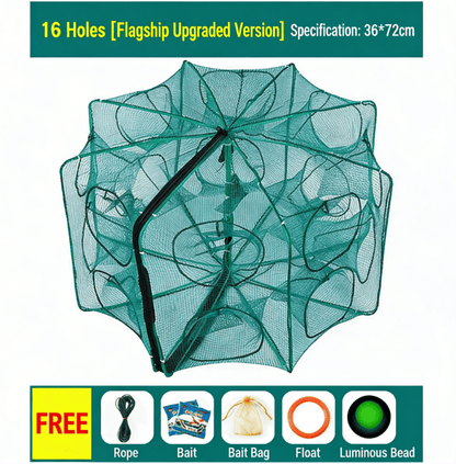 Magic Foldable Fishing Trap Net – Magic Foldable | Fishing Trap | Eve… – 🎣 The