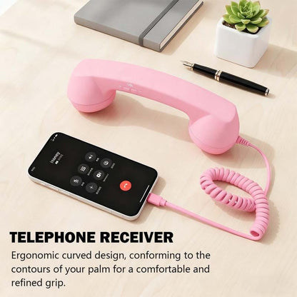 Retro Selection Bluetooth Phone Handset With Type-c Interface – Retro… –