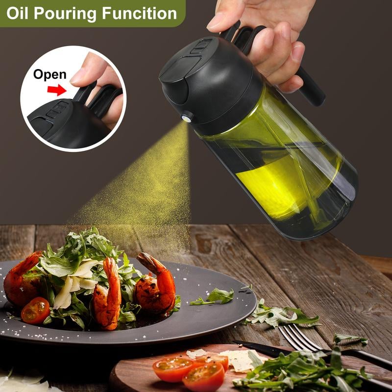 Hot Sale💕2 In 1 Glass Oil Sprayer & Dispenser – Sale💕2 Glass | Spra… – In