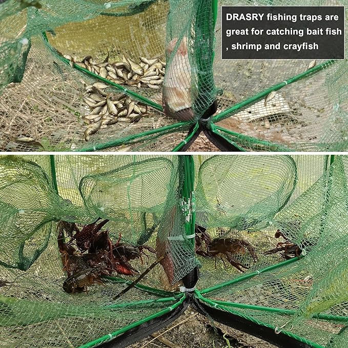 Magic Foldable Fishing Trap Net – Magic Foldable | Fishing Trap | Eve… – 🎣 The
