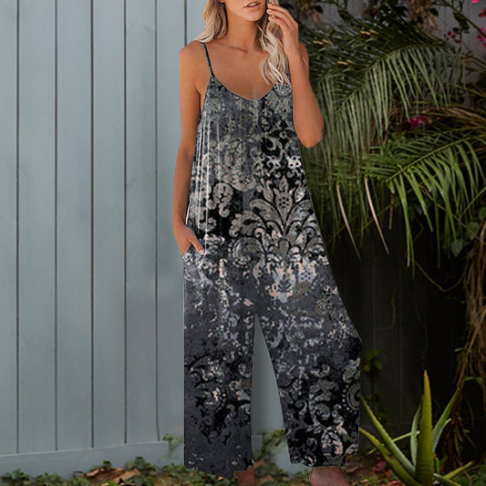 Flattering Plus Size Wide Leg Jumpsuit With Pockets – Flattering Plus… – Size