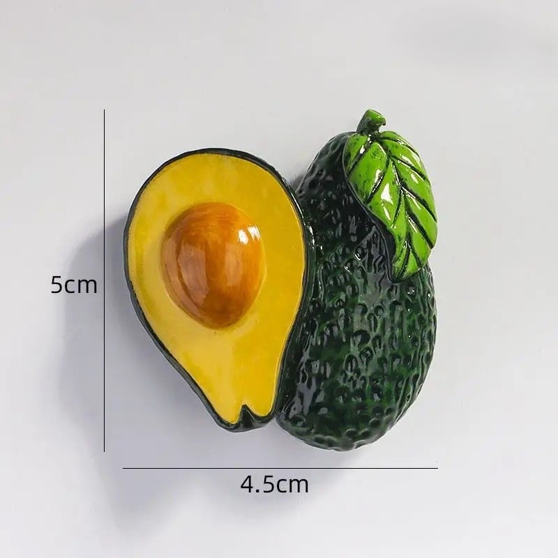 Cute 3d Fruit Fridge Magnets – Cute Fruit | Fridge Magnets | Everyday… – 🔹 3d