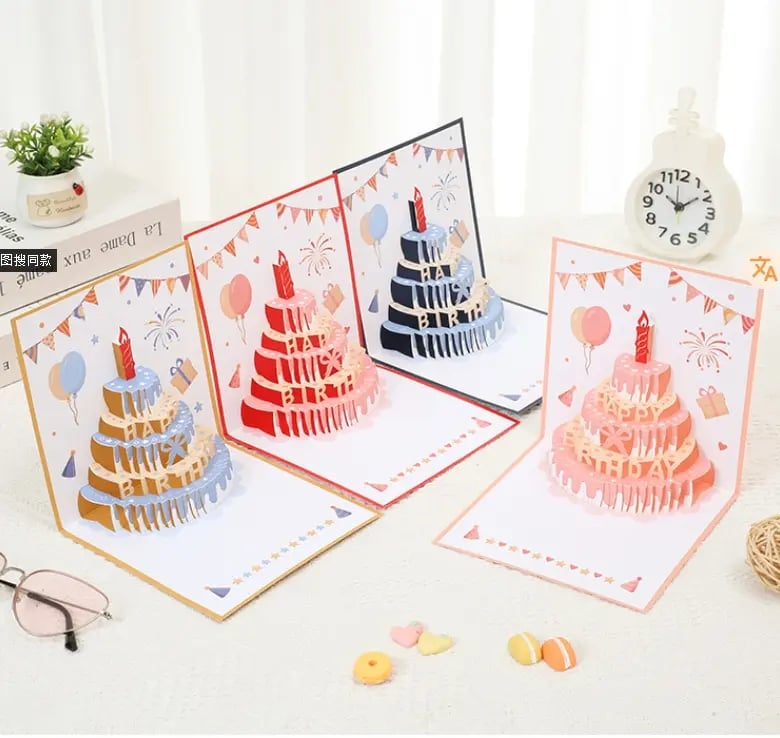 D Pop Up Birthday Card With Led Light & Music – Birthday Card | With… – 🎂 The