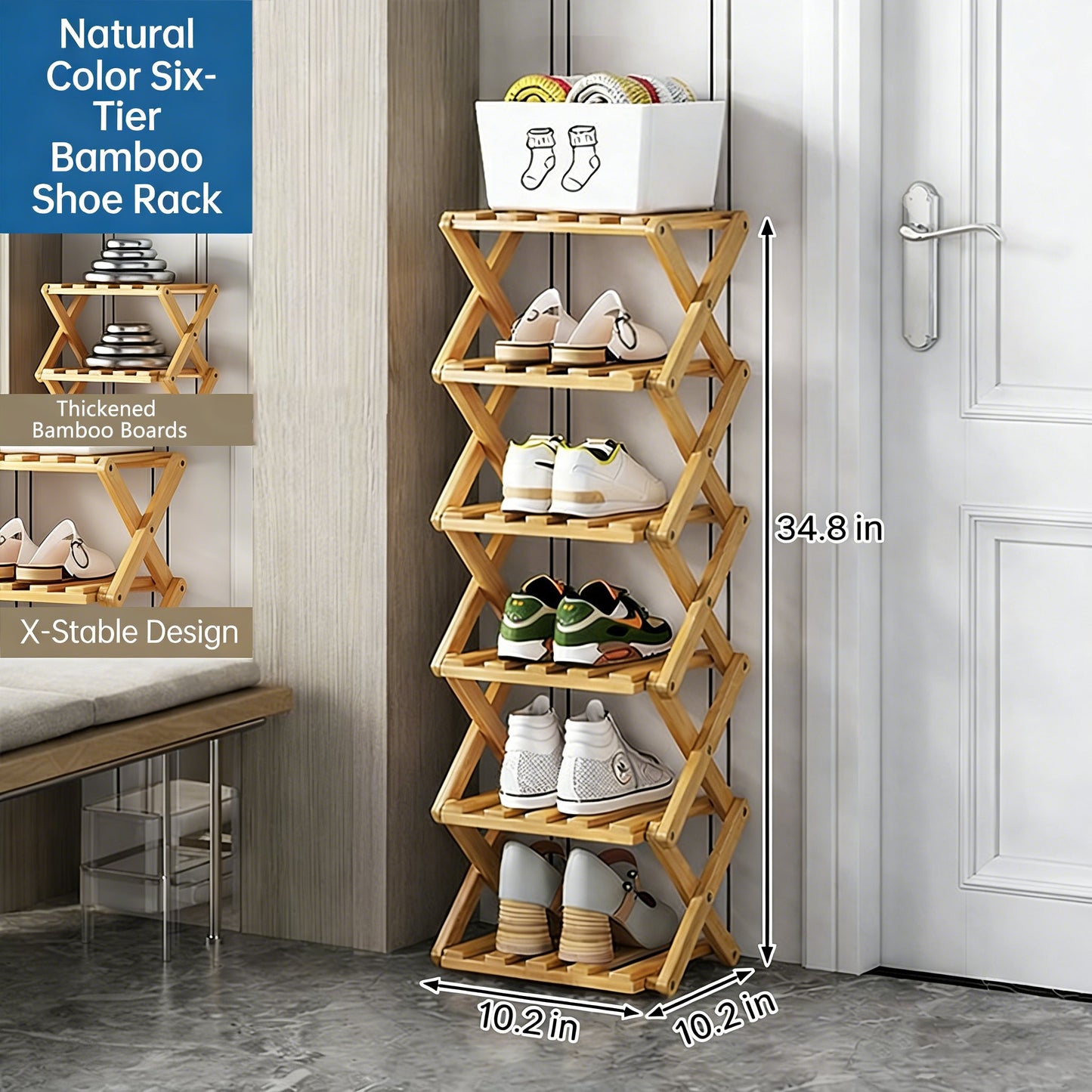 The 9-tier No-assembly Bamboo Rack ! – 9-tier No-assembly | Bamboo Ra… – Don't