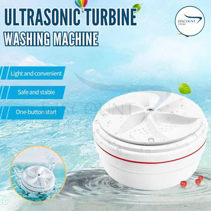 Portable Turbine Ultrasonic Washing Machine – Portable Turbine | Ultr… – 🔹
