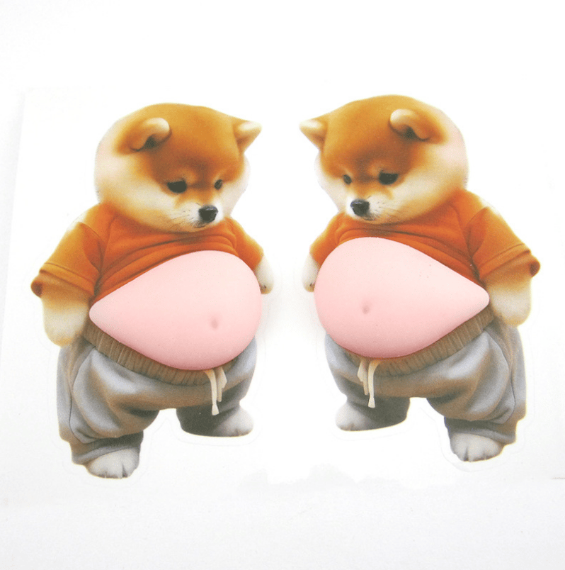 Chubby Shiba Inu Anti-collision Sticker – Chubby Shiba | Anti-collisi… – 🔹 Why