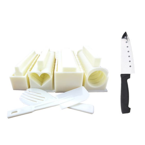 Diy Sushi Maker Set – Easy Home Sushi Mold Kit | Love, Round & Square… – 🛡️