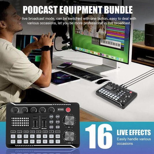 Live Sound Card With Dj Mixer Effects & Voice Changer[free Shipping] … – Hurry