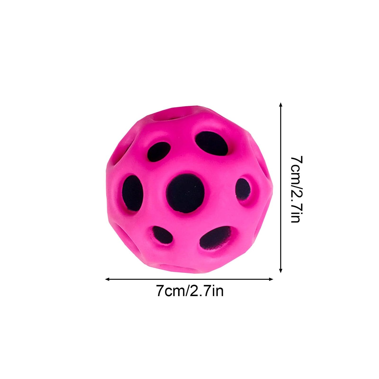 Super Bouncy Space Ball Toy – Pu Gravity Bounce, Non-toxic, 70mm | 8 … – 🌌 The