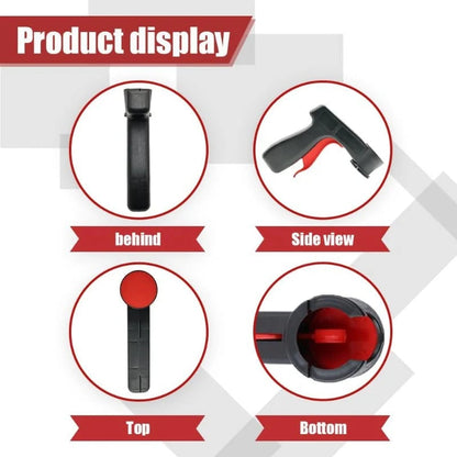 Spray Can Trigger Handle – Ergonomic Aerosol Grip, Universal Fit, Anti-Slip | 2 & 4 Pack