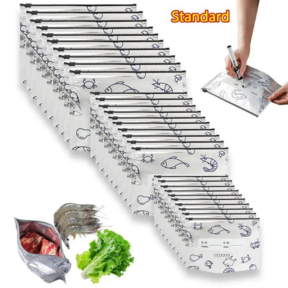 Pcs )reusable Aluminum Foil Sealable Storage Bags – (30pcs )reusab… – Reusable