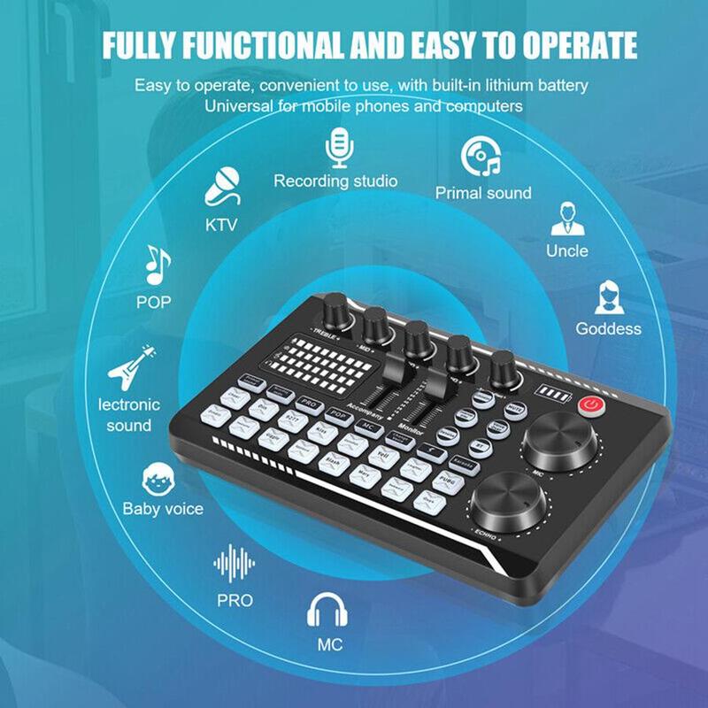 Live Sound Card With Dj Mixer Effects & Voice Changer[free Shipping] … – Hurry