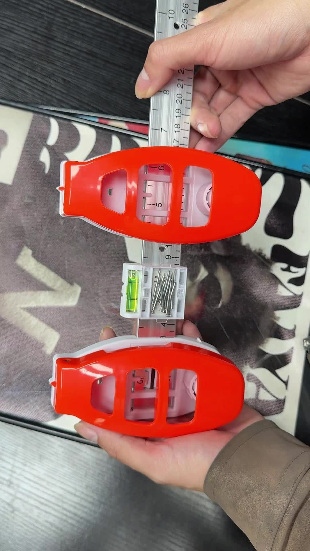 Picture Hanging Tool with Level & Ruler