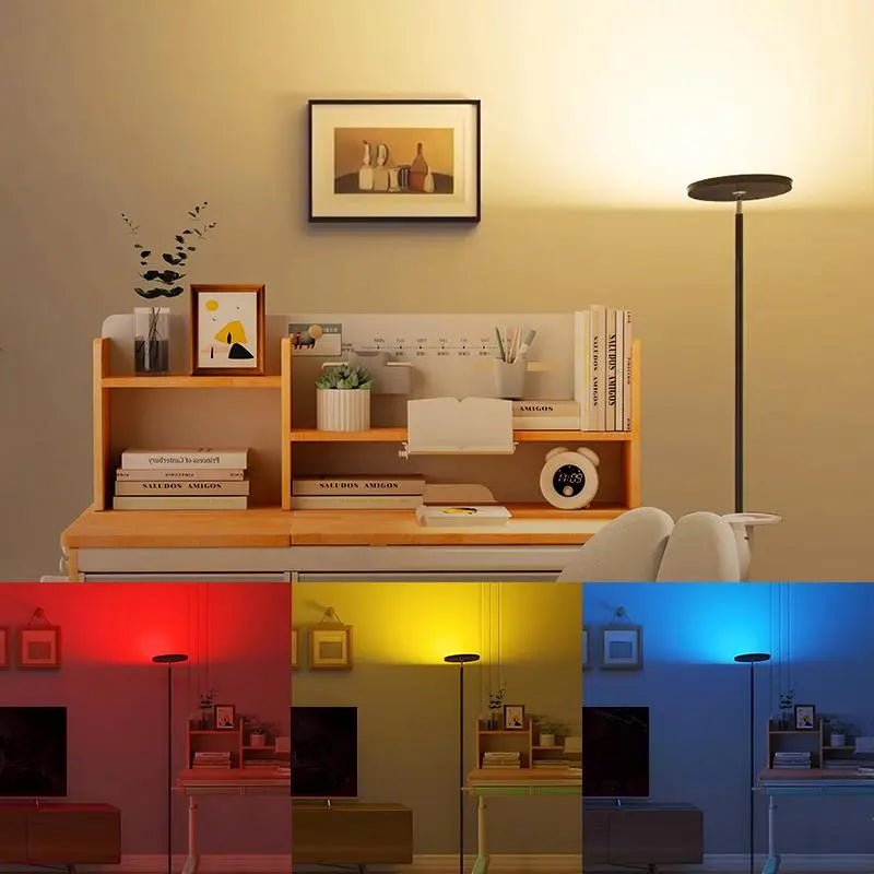 FULSUNT RGB Torchiere Floor Lamp