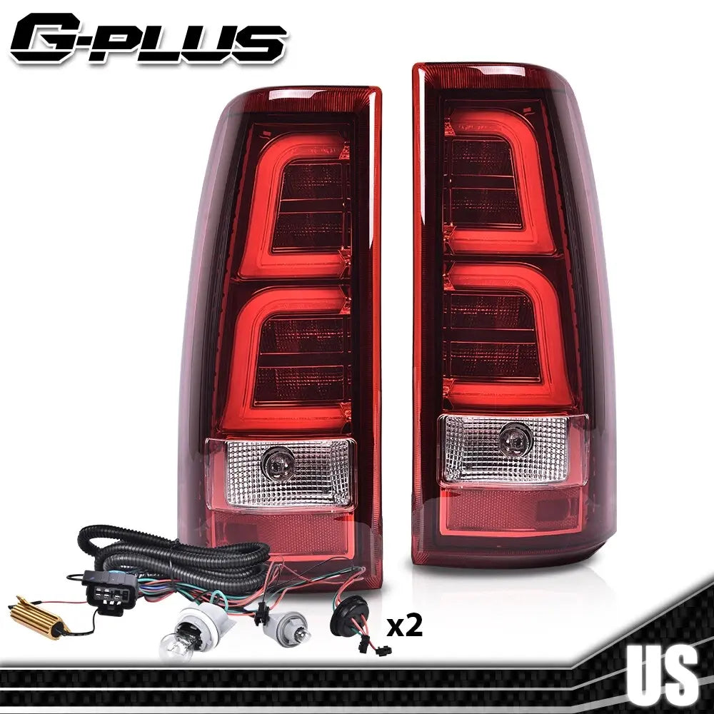 LED Tail Lights for 1999–2006 Chevy Silverado & GMC Sierra – Pair