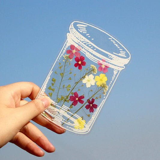 Transparent Dried Flower Bookmarks – 60-piece Diy Craft Kit | Unique … – 🎁