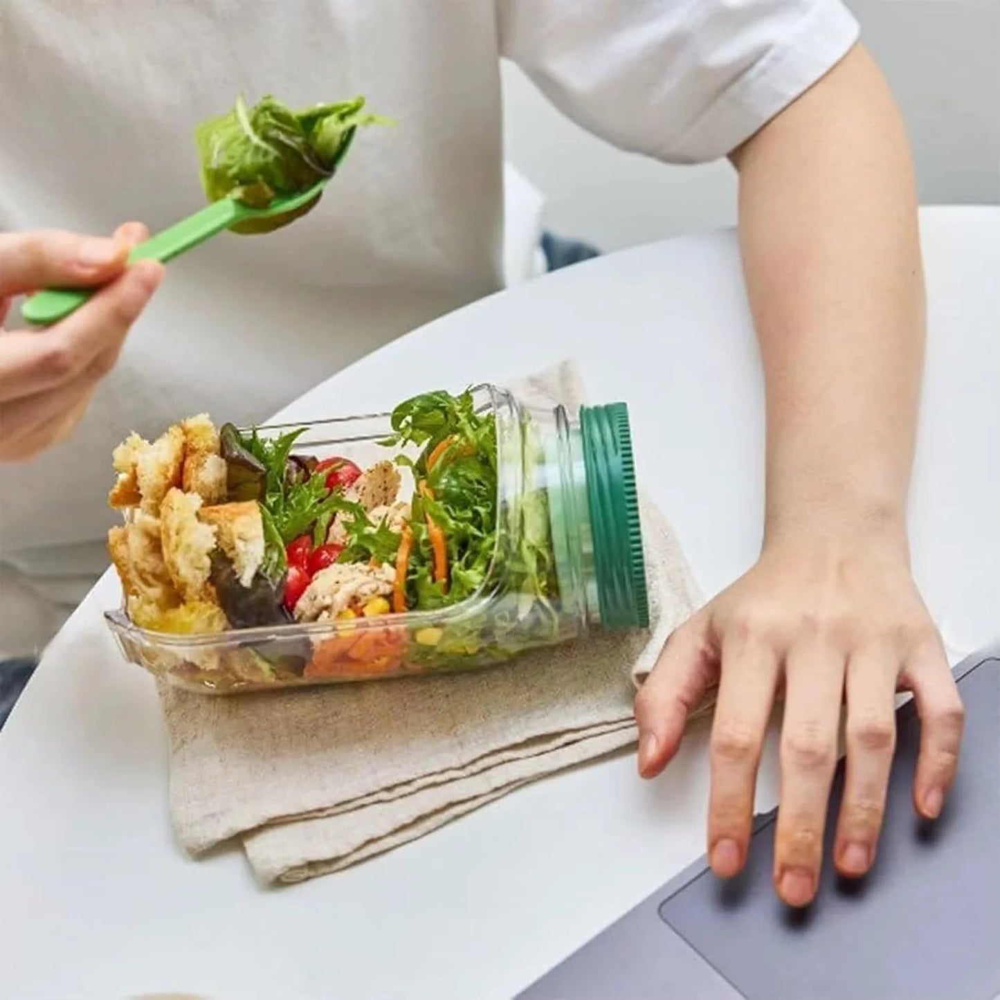Portable Salad Box – Portable Salad | Best Value | Everyday Use – 🔹 Fresh |