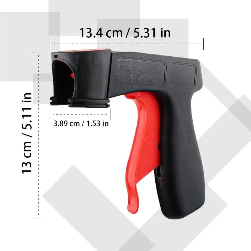 Spray Can Trigger Handle – Ergonomic Aerosol Grip, Universal Fit, Anti-Slip | 2 & 4 Pack