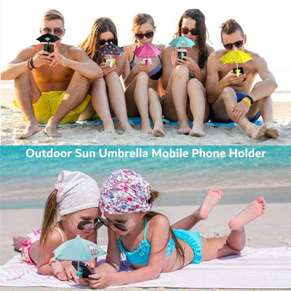 Cute Phone Umbrella With Suction Cup Stand – Anti-glare, Rainproof, P… – ✨ The