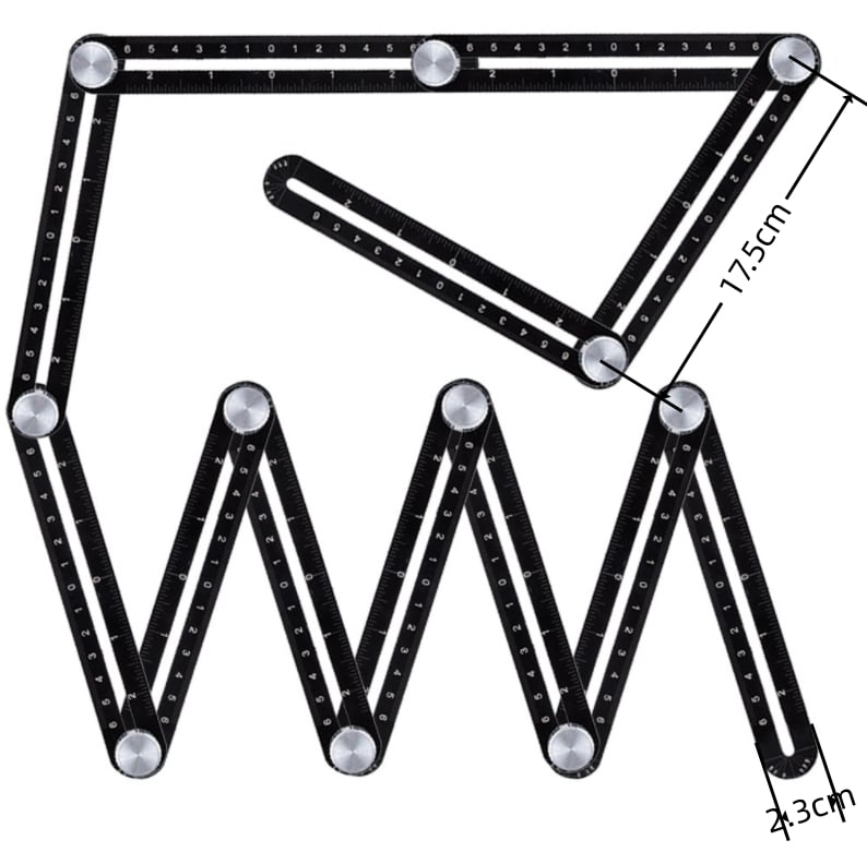 Multi-angle Measuring Ruler – Multi-angle Measuring | Ruler | Everyda… – 📐 One