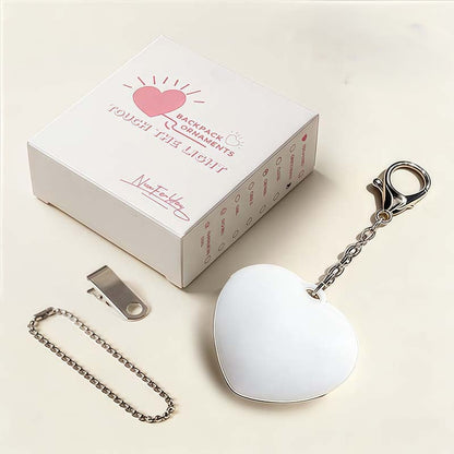 Touch Sensing Bag Light – Heart & Circle Design | Usb Rechargeable | … – ✅