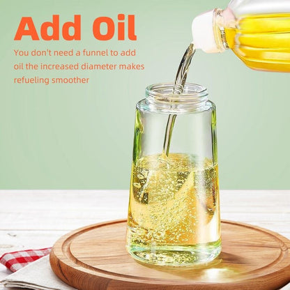 Hot Sale💕2 In 1 Glass Oil Sprayer & Dispenser – Sale💕2 Glass | Spra… – In