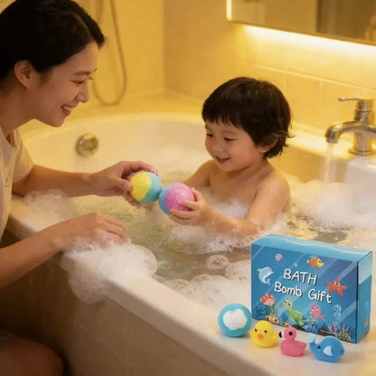 Kids Bath Bombs With Surprise Animal Toys Inside – Natural, Mega Bubb… – ❤️ All