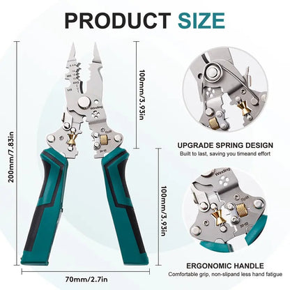 In 1 Wire Stripper Twister For Cutting And Pulling Wires,cable Sci… – ❤️tips: