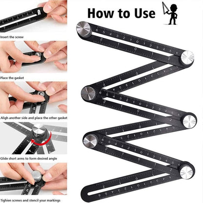 Multi-angle Measuring Ruler – Multi-angle Measuring | Ruler | Everyda… – 📐 One