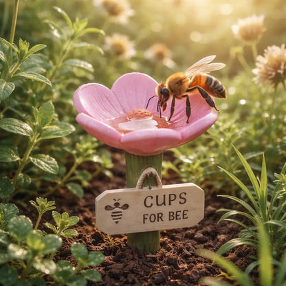 Flower-shaped Bee Watering Station – Flower-shaped Watering | Station… – Don't