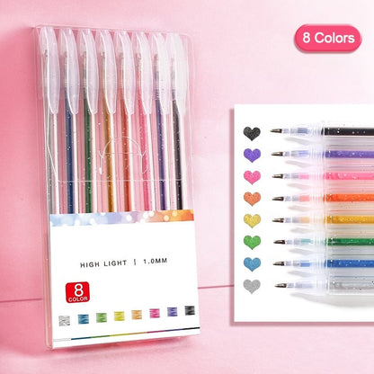 Glitter Gel Pen Set – Glitter | Best Value | Everyday Use – Don't Forget To Get