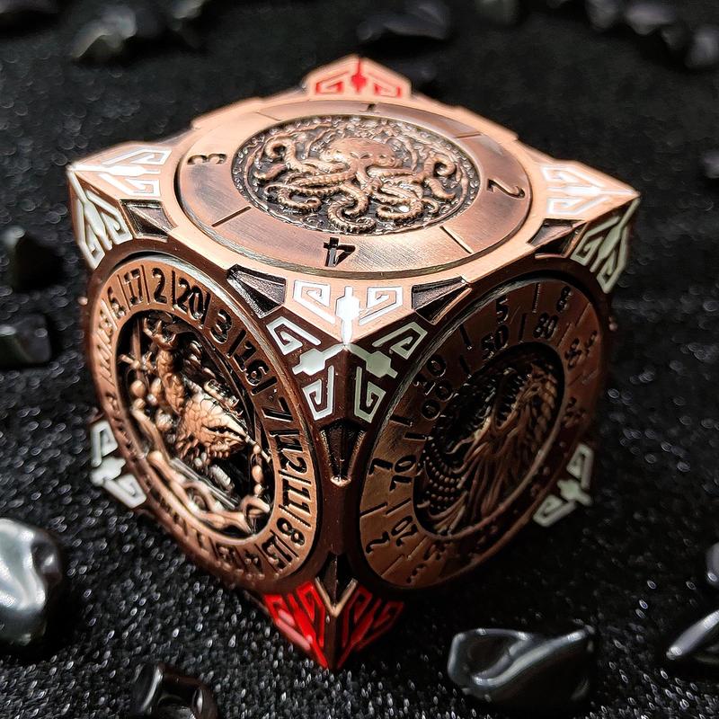 In-1 Metal Dnd Fidget Spinner Dice – 7-in-1 Metal | Fidget Spinner … – 🎲 The