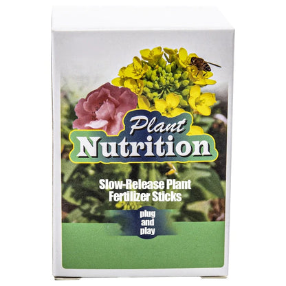 Slow-Release Plant Fertilizer Sticks – NPK Formula, 18 Sticks/Box | Indoor & Outdoor Plants