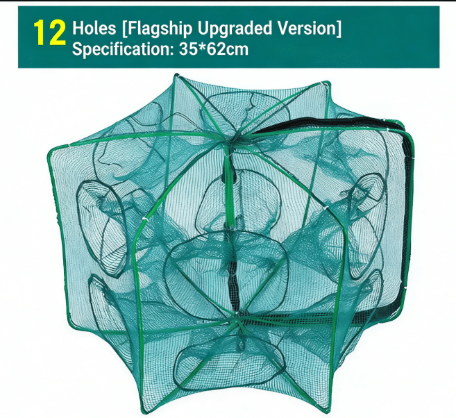 Magic Foldable Fishing Trap Net – Magic Foldable | Fishing Trap | Eve… – 🎣 The