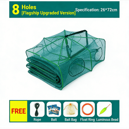 Magic Foldable Fishing Trap Net – Magic Foldable | Fishing Trap | Eve… – 🎣 The