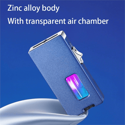 Windproof 7-hole Refillable Butane Lighter – Gravity-activated Igniti… – 🔥