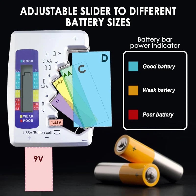 Digital Universal Battery Tester – Digital Universal | Battery Tester… – 🔹
