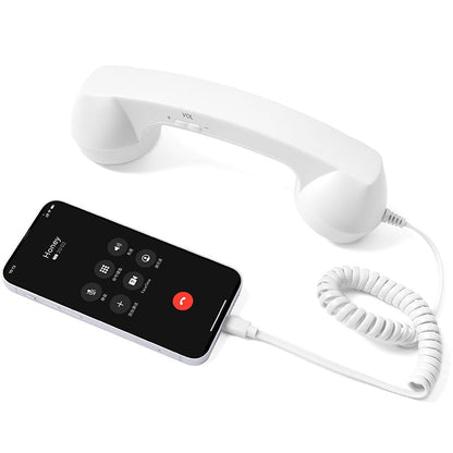 Retro Selection Bluetooth Phone Handset With Type-c Interface – Retro… –