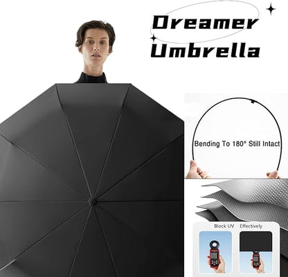 Compact Folding Umbrella – Compact Folding | Umbrella | Everyday Use – ☂️ Rain