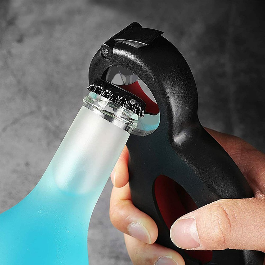 In-1 Multifunctional Bottle Opener – Stainless Steel | Opens Jars, … – 🍳 A Real